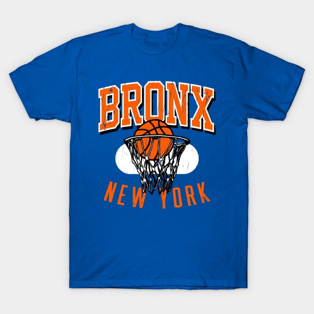 Bronx New York Vintage Style T-Shirt by funandgames